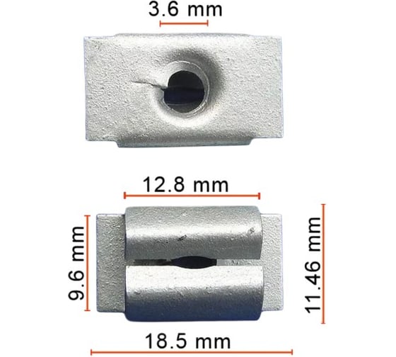 Крепеж AVERS для Mercedes A0019949845 10 шт. A0019949845-10 1