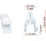 Крепеж AVERS для Mitsubishi MQ907568 10 шт. MQ907568-10 1