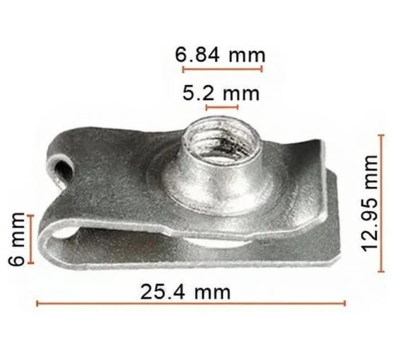 Крепеж AVERS для Honda 90675SA5003 10 шт. 90675SA5003-10 1
