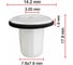 Крепеж AVERS для Hyundai / KIA 86140-21000 10 шт. 86140-21000-10 1