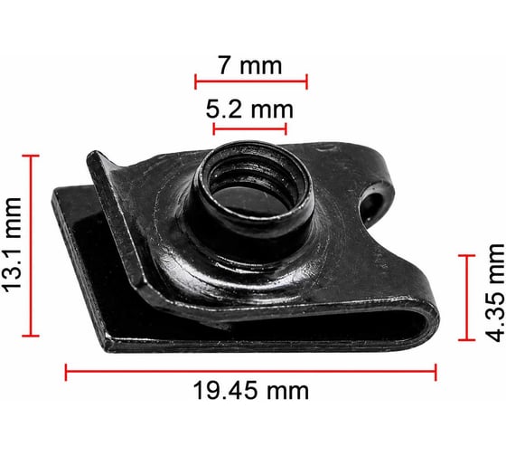 Крепеж AVERS для Hyundai / KIA 13341-06007B 10 шт. 13341-06007B-10