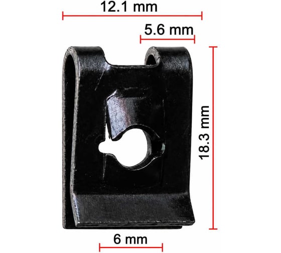 Крепеж AVERS для Hyundai / KIA 13357-05037B 10 шт. 13357-05037B-10