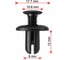 Крепеж AVERS для Hyundai / KIA 86155-4H000 10 шт. 86155-4H000-10 1