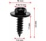 Крепеж AVERS для Hyundai / KIA 12493-05207B 10 шт. 12493-05207B-10 1