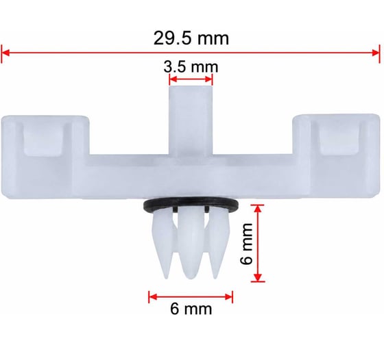 Крепеж AVERS для VAG 7L0853547A 10 шт. 7L0853547A-10