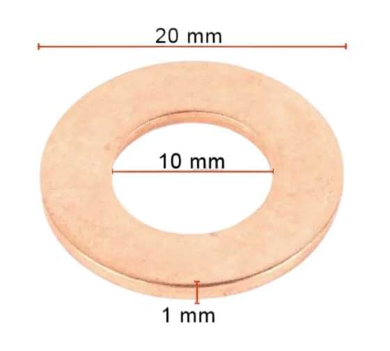 Уплотнительное кольцо AVERS для Land Rover LR006295 10 шт. LR006295-10