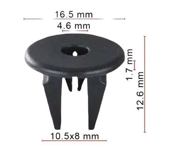 Фиксатор AVERS для Hyundai / KIA 86848-C8000 10 шт. 86848-C8000-10