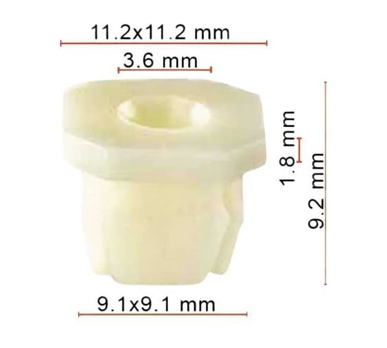 Фиксатор AVERS для General Motors 3893980 10 шт. 3893980-10