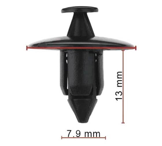 Фиксатор AVERS для Honda 91545SE0003 10 шт. 91545SE0003-10