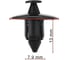 Фиксатор AVERS для Honda 91545SE0003 10 шт. 91545SE0003-10 1