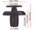 Фиксатор AVERS для Mercedes A0009914940 10 шт. A0009914940-10 1