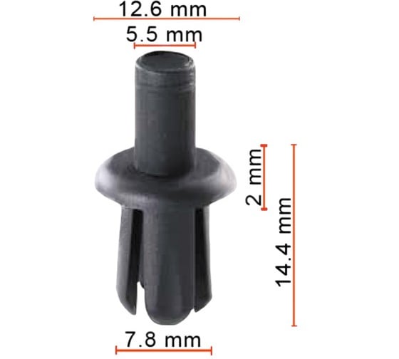 Фиксатор AVERS для Land Rover LR033144 10 шт. LR033144-10
