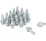 Болт колесный AIRLINE M12x1.25x19x58, конус с шайбой, ключ 17, дакромет, 20 шт для а/м Peugeot/Citroen ABLT307 2