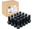 Болт колесный AIRLINE M14x1.25x28x47, конус, ключ 17, черный электрофорез, 20 шт для а/м BMW ABLT306 1