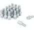 Болт колесный AIRLINE M14x1,5x27x53, сфера R13, ключ 17, дакромет, 20 шт для а/м VW/Skoda/Audi ABLT301 2