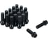 Болт колесный AIRLINE M14x1.5x35x55, конус, ключ 17, чёрный электрофорез, 20 шт для а/м BMW ABLT318 2
