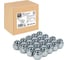 Гайка колесная AIRLINE M12x1.25x25, конус, ключ 21, закрытая, хром, 20 шт для а/м Nissan/Infiniti ASCR318 1