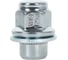 Гайка колесная AIRLINE M12x1.25x37, несъемная шайба, ключ 21, закрытая, хром, 20 шт для а/м Nissan/Infiniti ASCR325 3