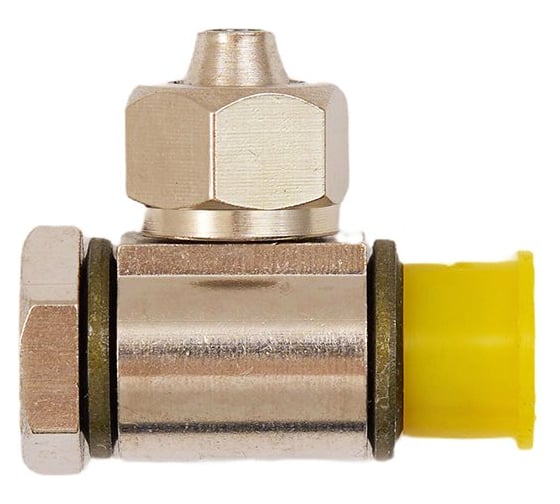 Фитинг цилиндра зажима цанговый угловой ROSSVIK 1/8 6мм V521, V524, V526, V526U, V624, V626, V626IT, V730 CT-Y-0100006