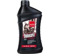 Масло моторное полусинтетическое Balance 4Т SAE 10W40 JASO MA2 API 1 л для мотоциклов AEG Lubricants 33245