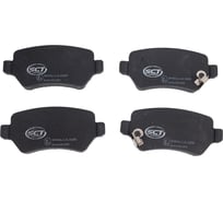 Тормозные колодки 4 шт для HYUNDAI/KIA/OPEL/TOYOTA/VAUXHALL SCT SP494