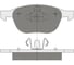 Тормозные колодки 4 шт для FORD/MAZDA/VOLVO SCT SP358 1