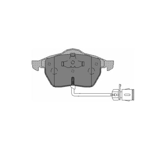 Тормозные колодки 4 шт для AUDI/VOLVO/VW SCT SP178 1