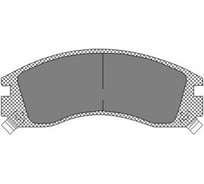 Тормозные колодки 4 шт для CITROEN/MITSUBISHI/PEUGEOT SCT SP171