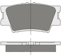 Тормозные колодки 4 шт для TOYOTA Camry/RAV 4 ​​​​​​​SCT SP336