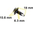 Автокрепеж для Ford 10 шт 1007932, 96SG16K262, W703915SSYYB6, YS4Z16K262AA КрепАвто 1724 3