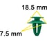 Автокрепеж для Ford/Mercedes 10 шт 0119887678, 1591426, E865220S, A006 988 43 78 КрепАвто 0953 2
