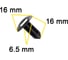 Крепеж для Lexus/Toyota 10 шт 9046708186, 9046708186C0, 9046708186C004, 9046708186C015 КрепАвто 0871 2
