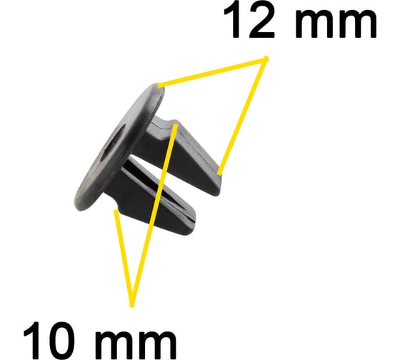 Автокрепеж для Hyundai/Kia 10 шт 8684822000 КрепАвто 0978