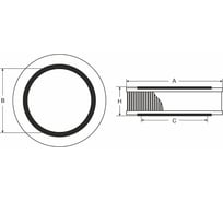 Воздушный фильтр GAZ SCT SB2050