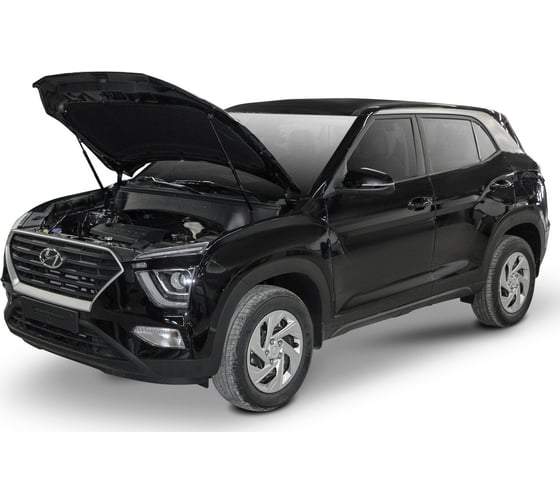 Газовые упоры капота для Hyundai Creta II 2021-н.в., 2 шт., АвтоУпор UHYCRE021