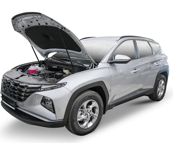 Газовые упоры капота для Hyundai Tucson IV 2021-н.в., Kia Sportage V 2021-н.в. 2 шт., АвтоУпор UHYTUC021