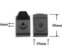 Автокрепеж для GM/Lexus/Mazda/Toyota 10 шт 94841226, 5387914010A, 9046704023, LA0156135 КрепАвто 0383