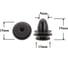 Автокрепеж для Acura/Honda 10 шт 91560S7A003, 91560SP0003 КрепАвто 0257 1