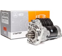 Стартер TATA 12В 2.8/4,2кВт z=9 (ан. 9-142-801, AZJ3218) редукторный АВТОЭЛЕКТРИКА 11010014 02.1493