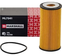 Фильтр масляный Audi A4 (B8, B9) 12-, Skoda Octavia III 13-, VW Passat (B7, B8) 13- MARSHALL ML7341