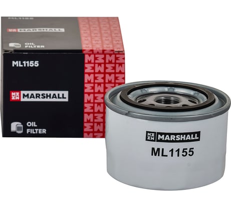 Фильтр масляный Chevrolet Niva 04-, Lada Granta 11- / Kalina 08- / Largus 16- / Vesta 15- MARSHALL ML1155