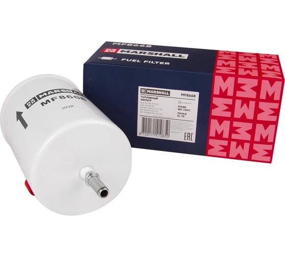 Фильтр топливный Audi A4 (B6, B7) 00-, Skoda Octavia I 96-, VW Passat (3A) 94- MARSHALL MF8668 1