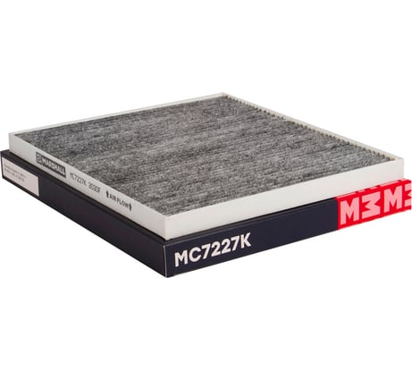 Фильтр салонный угольный Hyundai Tucson 04-, Kia Cerato II 08- / Rio II, III 05- / Sportage MARSHALL MC7227K