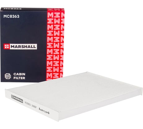 Фильтр салонный Nissan Qashqai I 07- / X-Trail II (T31) 07- MARSHALL MC8363