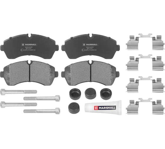 Тормозные колодки дисковые передние MB Sprinter II, III 06-, VW Crafter I 06- MARSHALL M2629200 1