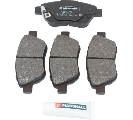 Тормозные колодки дисковые передние Fiat Doblo I 03- / Panda II 04-, Opel Adam 12- / Corsa D 06- MARSHALL M2624288