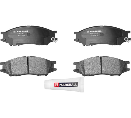 Тормозные колодки дисковые передние Nissan Almera Classic 06- MARSHALL M2624647 1