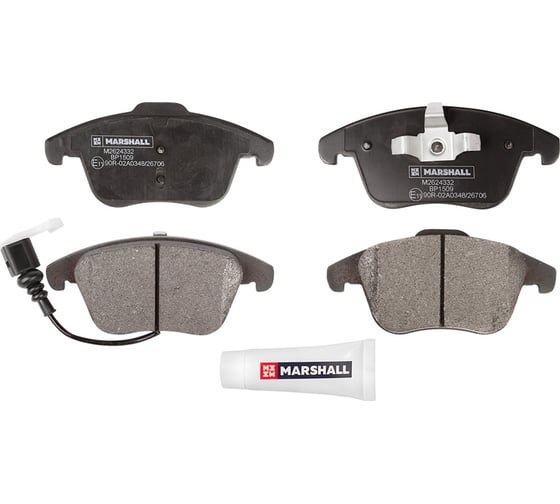 Тормозные колодки дисковые передние Audi Q3 8U 11-, Seat Alhambra II 10-, VW Tiguan I 07- MARSHALL M2624332 1