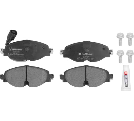 Тормозные колодки дисковые передние Skoda Octavia III A7, IV A8 12-, VW Passat B8 14- / MARSHALL M2625086