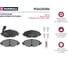 Тормозные колодки дисковые передние Skoda Octavia III A7, IV A8 12-, VW Passat B8 14- / MARSHALL M2625086 2